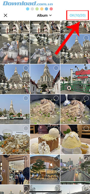 tao anh profile han quoc bang Snow AI 6*419868