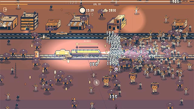Choo Choo Survivor đẩy bạn vào đấu trường nơi quái vật xe lửa chân nhện đối đầu với 1 rừng zombie