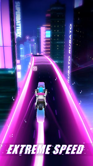 Lái xe trên những con đường phát sáng neon cực đẹp