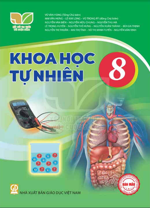 Sách giáo khoa Tự Nhiên Khoa Học 8 Kết nối tri thức với cuộc sống