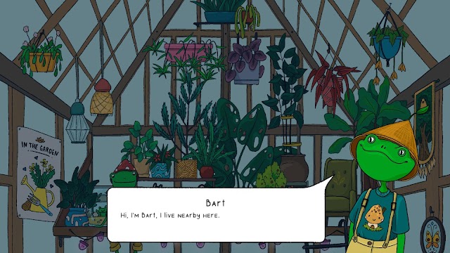 Tạo một nhà kính tuyệt đẹp với ếch, các loài hoa và cây trong game Home Garden Lulu