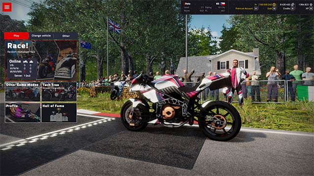 Rất nhiều chế độ chơi và nâng cấp, tùy chỉnh cho bạn lựa chọn trong Motorbike Evolution 2024 Free