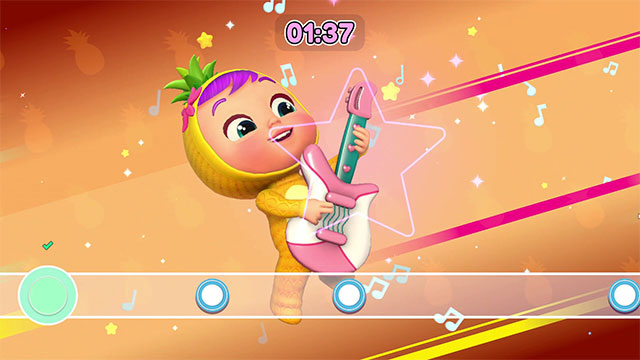 Cùng Cry Babies thi đấu và tranh giành núm ti giả huyền thoại