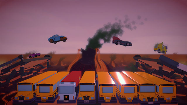 Cạnh tranh trong các cuộc đua xe online và chiến đấu sôi động của Make Way game