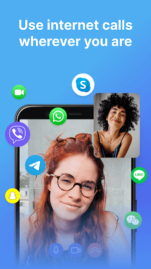 Sử dụng các cuộc gọi Internet ở mọi nơi