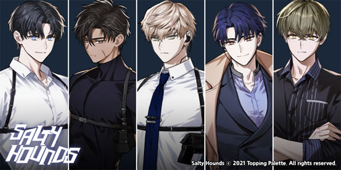 Những anh chàng vệ sĩ điển trai trong Salty Hounds