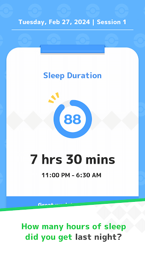 Báo cáo về chất lượng giấc ngủ