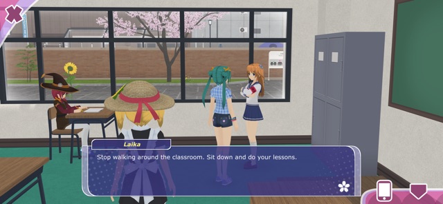 Bạn chuyển đến một ngôi trường mới và khám phá cuộc sống nơi đây trong game Anime City 3D