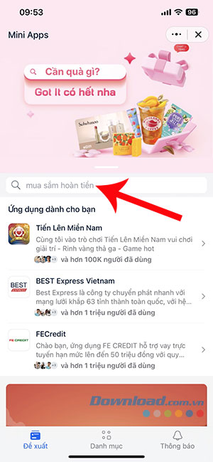 dat lich dang kiem online tren Zalo 2*422902