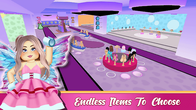 Vô số item thời trang cho bạn lựa chọn trong game Famous Blox Fashion: Star Show
