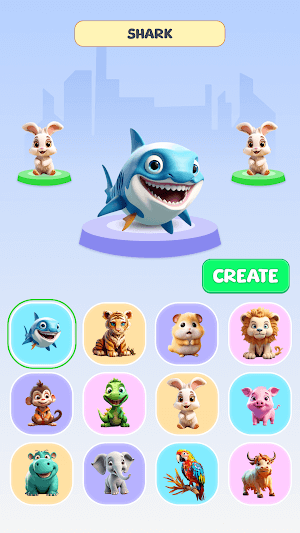 AI Mix Animal cho bạn lai tạo các loài động vật khác nhau