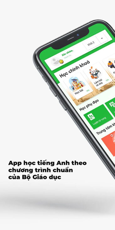 Ứng dụng học Tiếng Anh chuẩn Bộ Giáo Dục