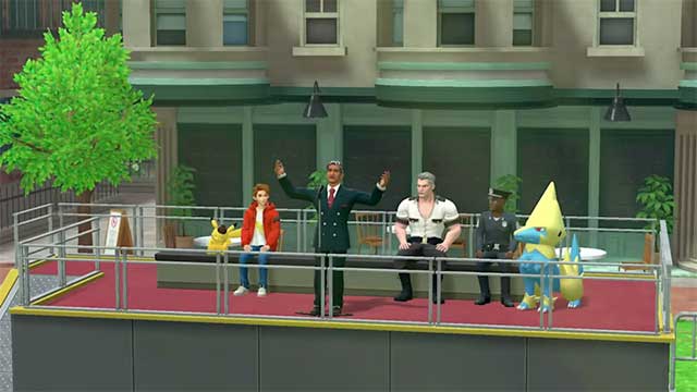 Phá án với sự giúp đỡ của các Pokémon và người dân thành phố Ryme