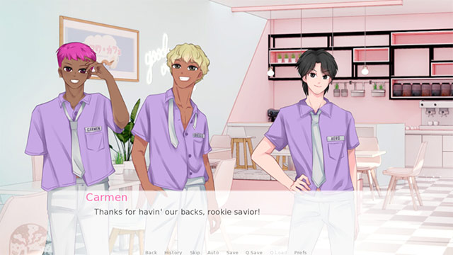 Kết bạn với những anh chàng pha chế quyến rũ, dễ thương trong game Boba Boys Free