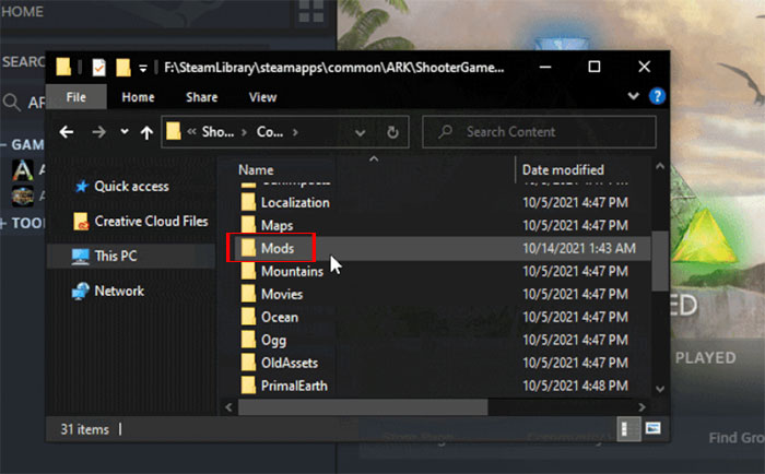 add mod to ark survival evolved server 6*425064
