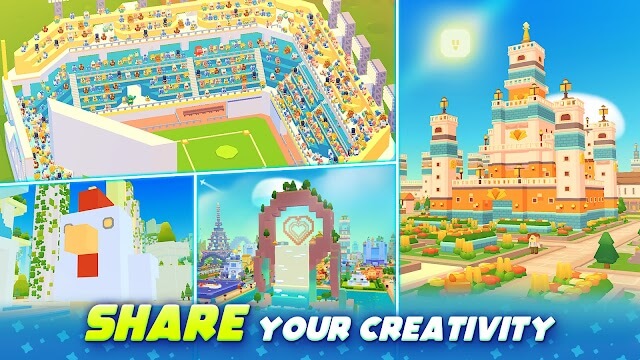 Chia sẻ các sáng tạo của bạn với thế giới