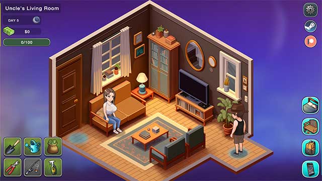 Làm quen, tương tác và phát triển tình cảm với nhân vật nữ bạn yêu thích