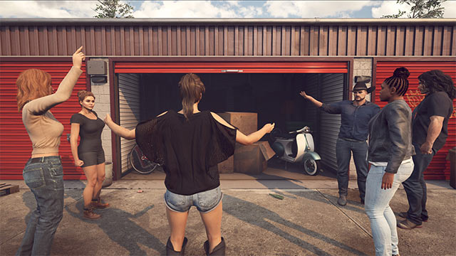 Storage Hunter giả lập các phiên đấu giá nhà kho với game thủ online