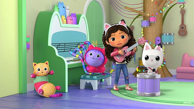 Khám phá 7 căn phòng theo chủ đề trong Nhà búp bê của Gabby