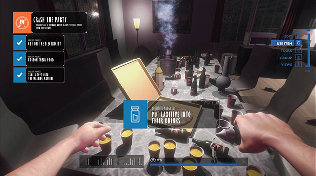 Vào vai trai hư với nhiệm vụ quậy phá bữa tiệc trong game mô phỏng Party Crasher Simulator