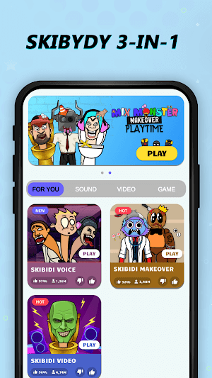 Mix Toilet Monster Trending cho bạn chơi cùng các quái vật bồn cầu vui nhộn