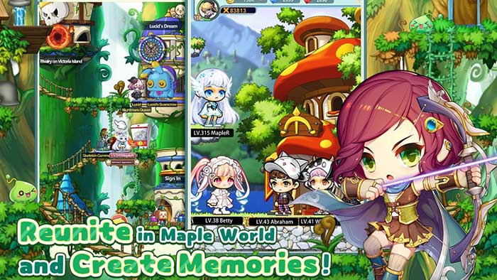 Game nhập vai nhàn rỗi, khám phá thế giới nấm lùn - MapleStory R: Evolution