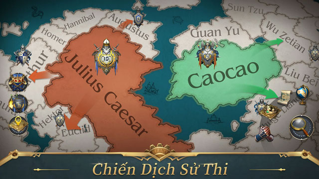 Chiến đấu, xây dựng huyền thoại đế chế