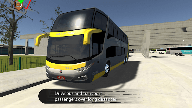 Trở thành tài xế lái xe tải hoặc xe buýt trong game The Road Driver