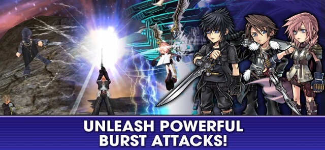 Giải phóng các cuộc tấn công mạnh mẽ trong game DISSIDIA FINAL FANTASY OO