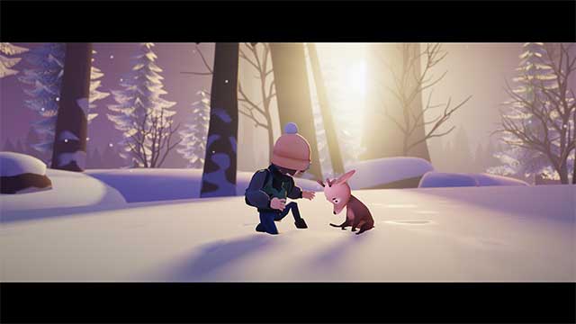Dõi theo hành trình của một cậu bé và một chú hươu con trong game Deer & Boy