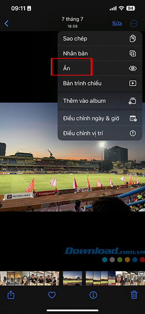 dat khoa album an tren iPhone 9*425967