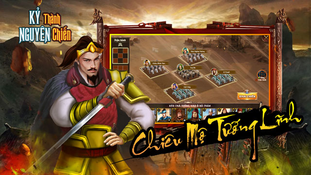 Game chiến thuật - Chiêu mộ tướng lĩnh