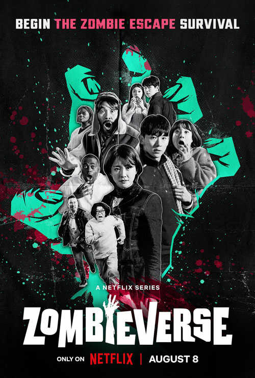 Poster chương trình thực tế Zombieverse