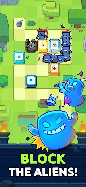 Dice Kingdom là game thủ thành, nơi bạn phải chống lại các alien xâm lược