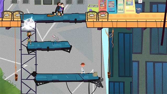 Thử sức mình với một hệ thống parkour tùy chọn dễ chơi nhưng khó thành thạo