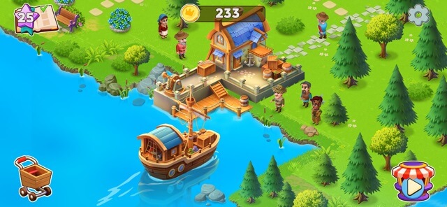 Xây dựng vương quốc của bạn trong game Kingdoms: Merge & Build
