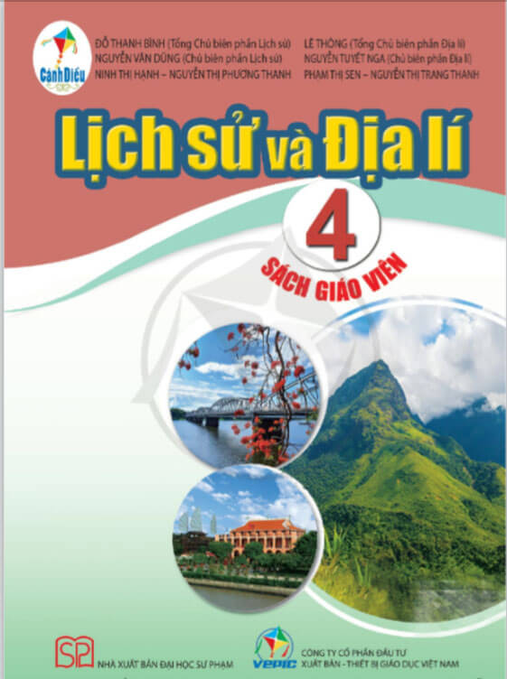 Sách giáo viên Lịch Sử và Địa Lí 4 - Cánh Diều