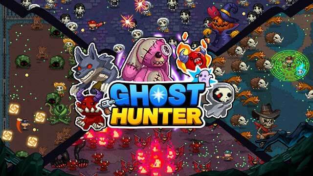 Ngăn chặn và tiêu diệt các ác quỷ trong game Ghost Hunter: Pixel Survival 