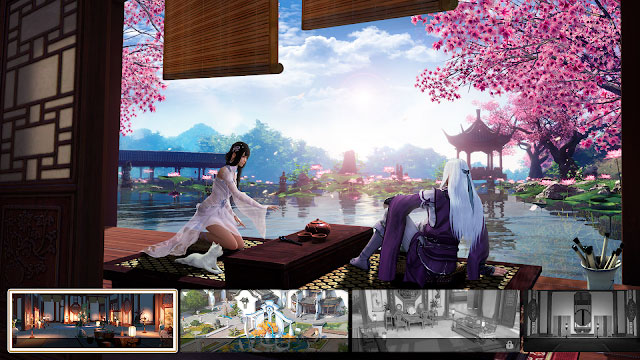 Khung cảnh thơ mộng đậm nét Trung Hoa cổ đại