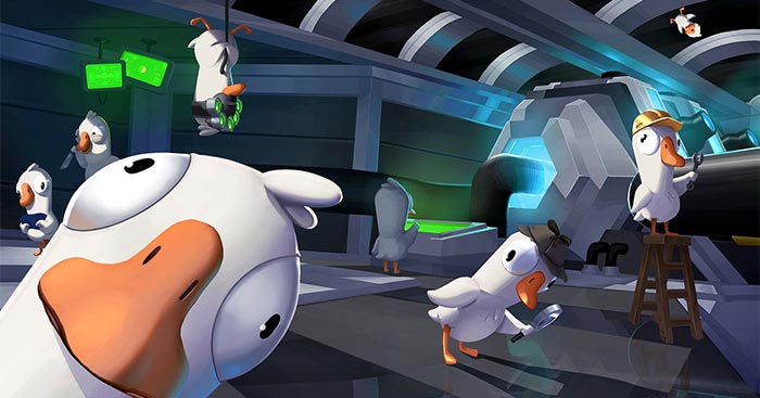 Goose Goose Duck4.05Game đàn ngỗng tìm kẻ mạo danh giống Among Us
