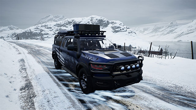 Lối chơi của Offroad Survival game pha trộn giữa sinh tồn phiêu lưu và lái xe địa hình phức tạp