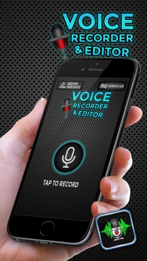 Voice Recorder and Editor là ứng dụng chỉnh sửa giọng nói thú vị