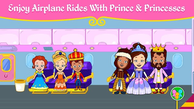 Khám phá sân bay và di chuyển bằng máy bay cùng công chúa trong game My Princess House
