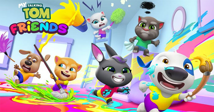 Một số nhân vật thường xuất hiện trong franchise Talking Tom & Friends