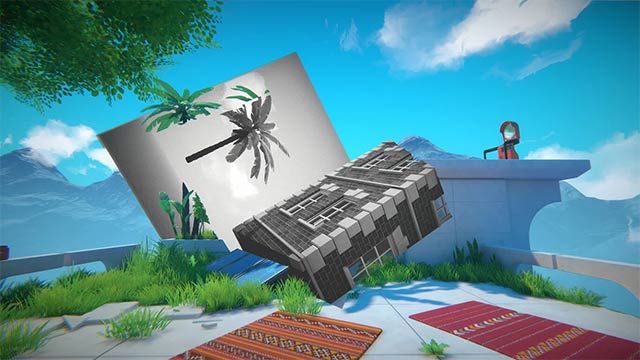 Sắp xếp bức ảnh tùy ý cho đến khi mọi thứ về đúng vị trí của chúng