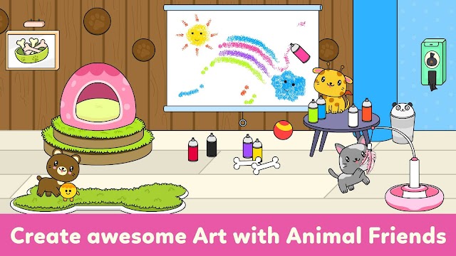 Rất nhiều hoạt động vui nhộn trong game nuôi thú ảo hấp dẫn này