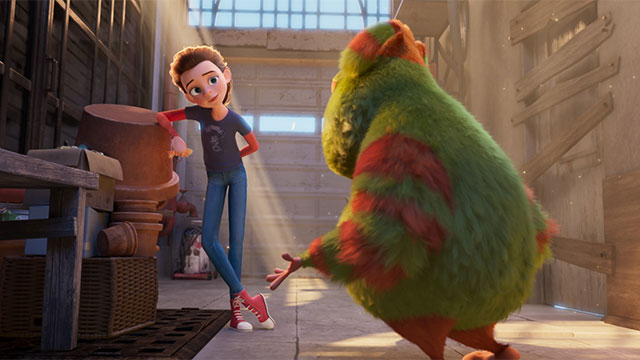 Bộ phim xoay quanh câu chuyện tình bạn của quái vật Finnick và cô bé Christine 13 tuổi