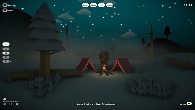 Camp Focus dẫn dắt người chơi đến với khu cắm trại biệt lập và yên tĩnh