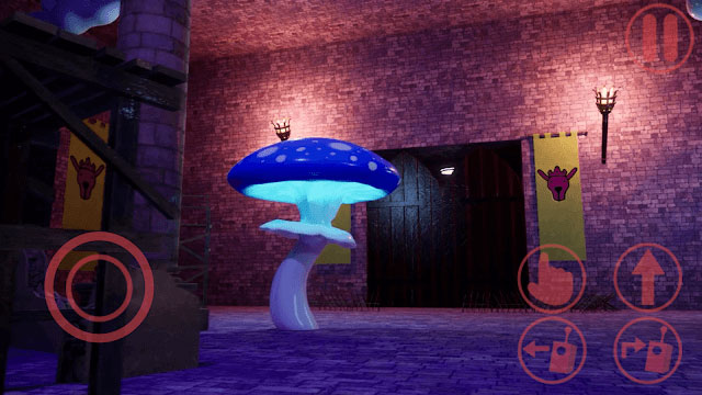 Bạn di chuyển qua những khung cảnh kỳ lạ và môi trường đáng sợ trong tầm hầm của Trường mẫu giáo Banban