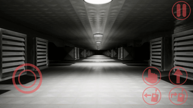 Di chuyển qua các hành lang tối tăm trong mê cung 